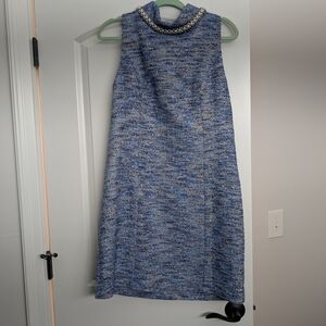 Lilly Pulitzer Blue Tweed Dress